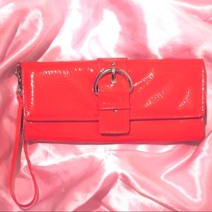 Coral toned wallet!